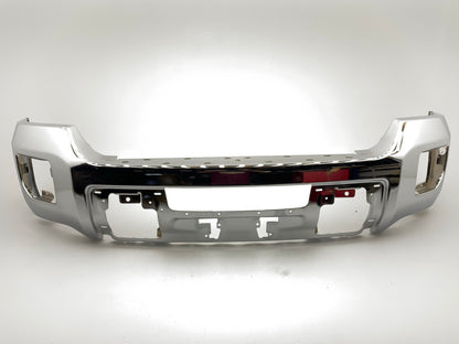GMPU008DB Chrome Front Bumper 2015-2019 GMC Sierra 2500 HD 3500 W/O Sensor Holes