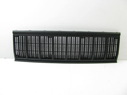 NEW - AFTERMARKET - All Black Front End Grille For 1991-1996 Jeep Cherokee