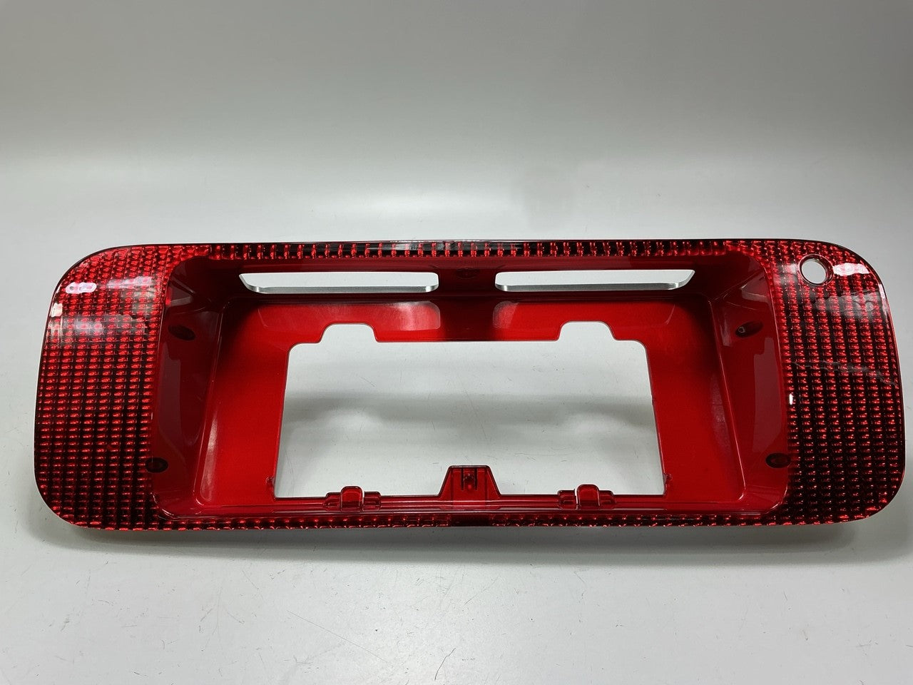 NEW HD129000R0 Rear License Plate Reflective Garnish RED Trim Bezel 94-95 Accord