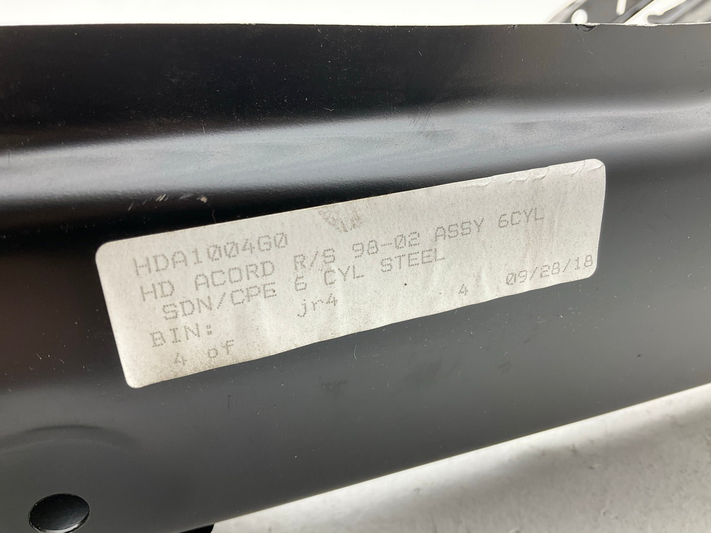 LOCAL PICKUP HOUSTON HDA1004G0 Radiator Support 1998-2002 Honda Accord USA Built