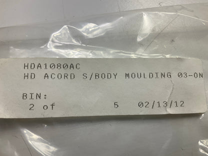 NEW HDA1080AC  2003-2007 Honda Accord Sedan Body Side Molding Trim Set