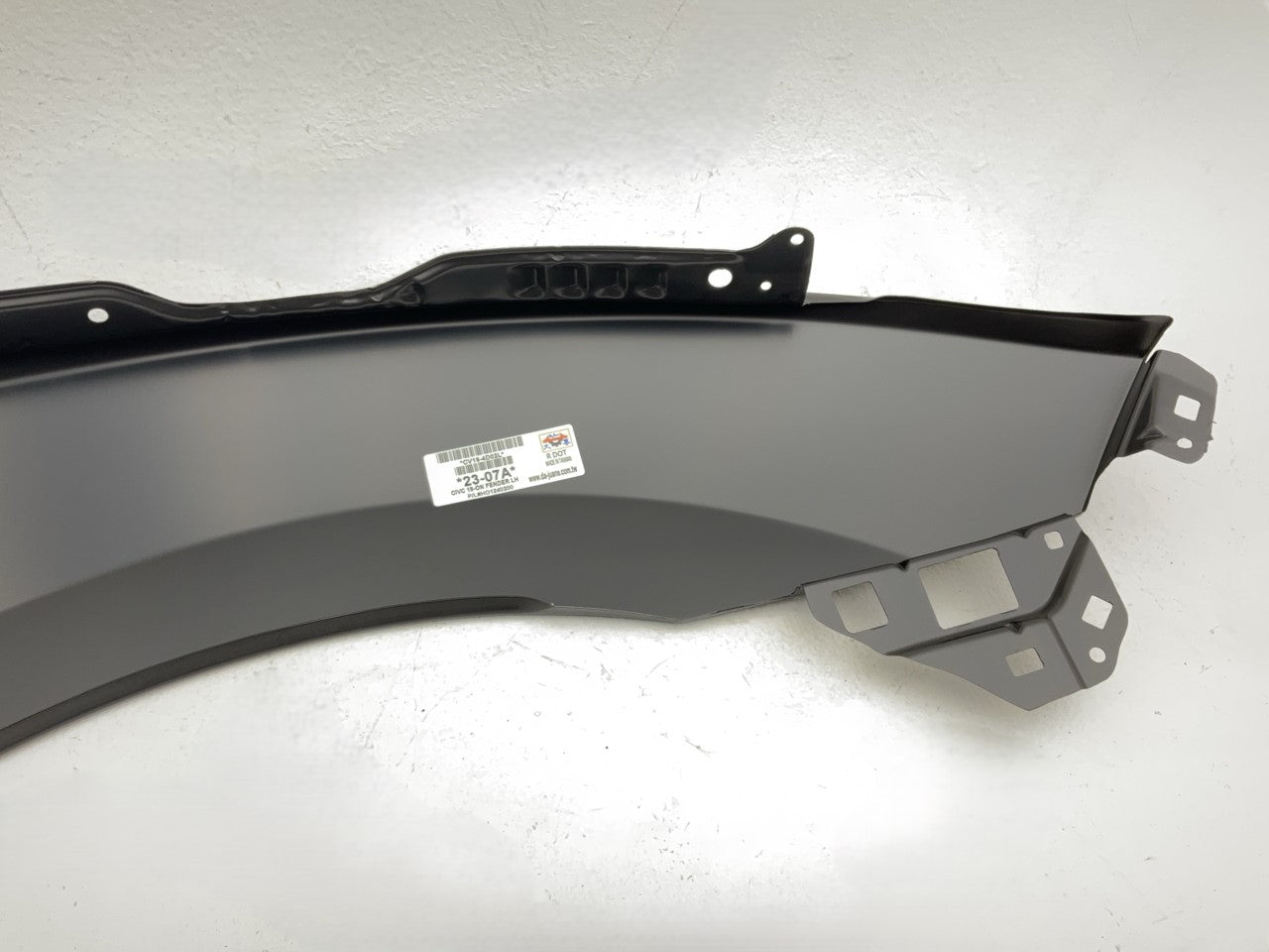 NEW - AFTERMARKET HDC1101ZL Front Left Fender 2019-21 Honda Civic Sedan & Coupe