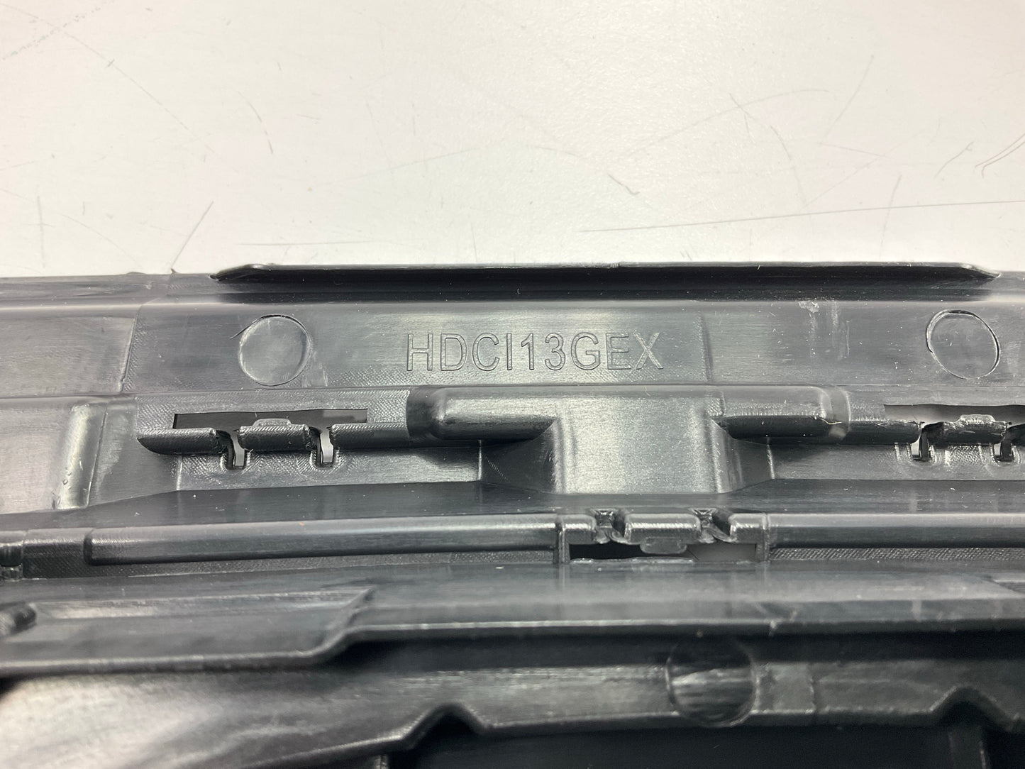 AFTERMARKET -  Black Upper Grille For 2013-2015 Honda Civic 4-Door SEDAN