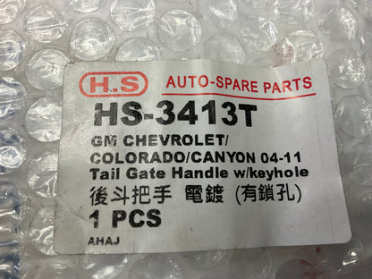 NEW HS-3413T Chrome Tailgate Handle For 2004-2012 Colorado, Canyon W/keyhole