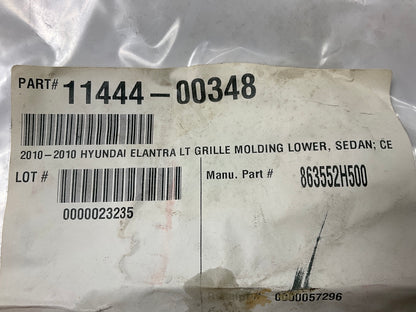 NEW - AFTERMARKET HY1214100 Grille Molding Left Lower  For 2010 Hyundai Elantra