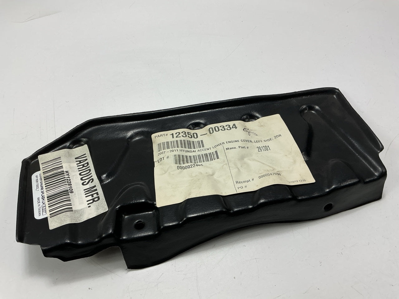 NEW AFTERMARKET HY1228109 Front Left  Undercar Shield For 2006-11 Hyundai Accent