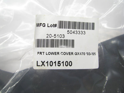 NEW AFTERMARKET - LX1015100 Front Lower Skid Plate For 2003-2009 Lexus GX470