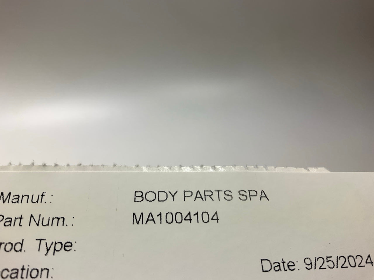 MINOR SCRATCH - Front Driver Side Bumper End Cap For 1986-1987 Mazda B2000