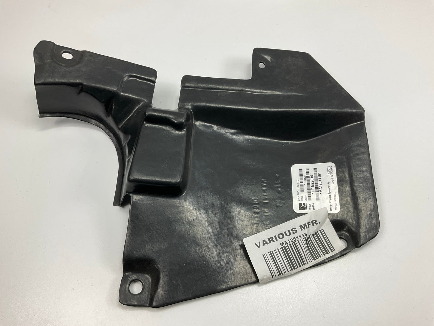 NEW - AFTERMARKET MA1251115 Front Passenger Fender Splash Shield