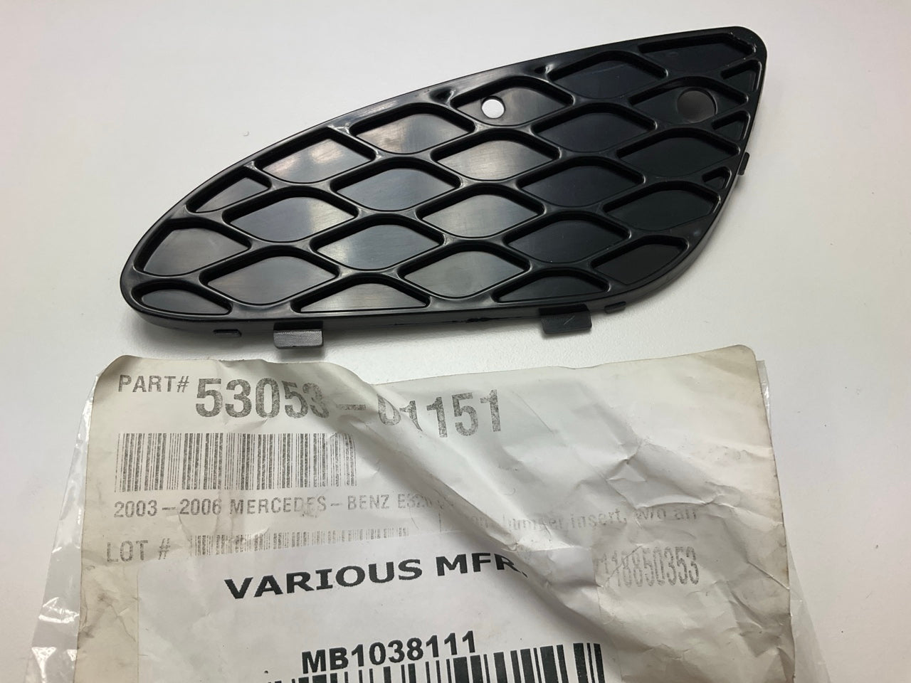 NEW AFTERMARKET Front Left Mesh Grille For 03-06 Mercedes Benz E500 E320 E350