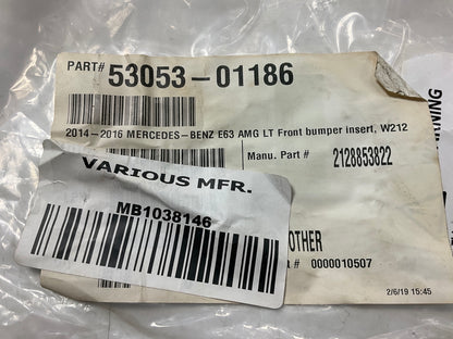 NEW - AFTERMARKET MB1038146 Bumper Grille Insert Front Left Drivers Side
