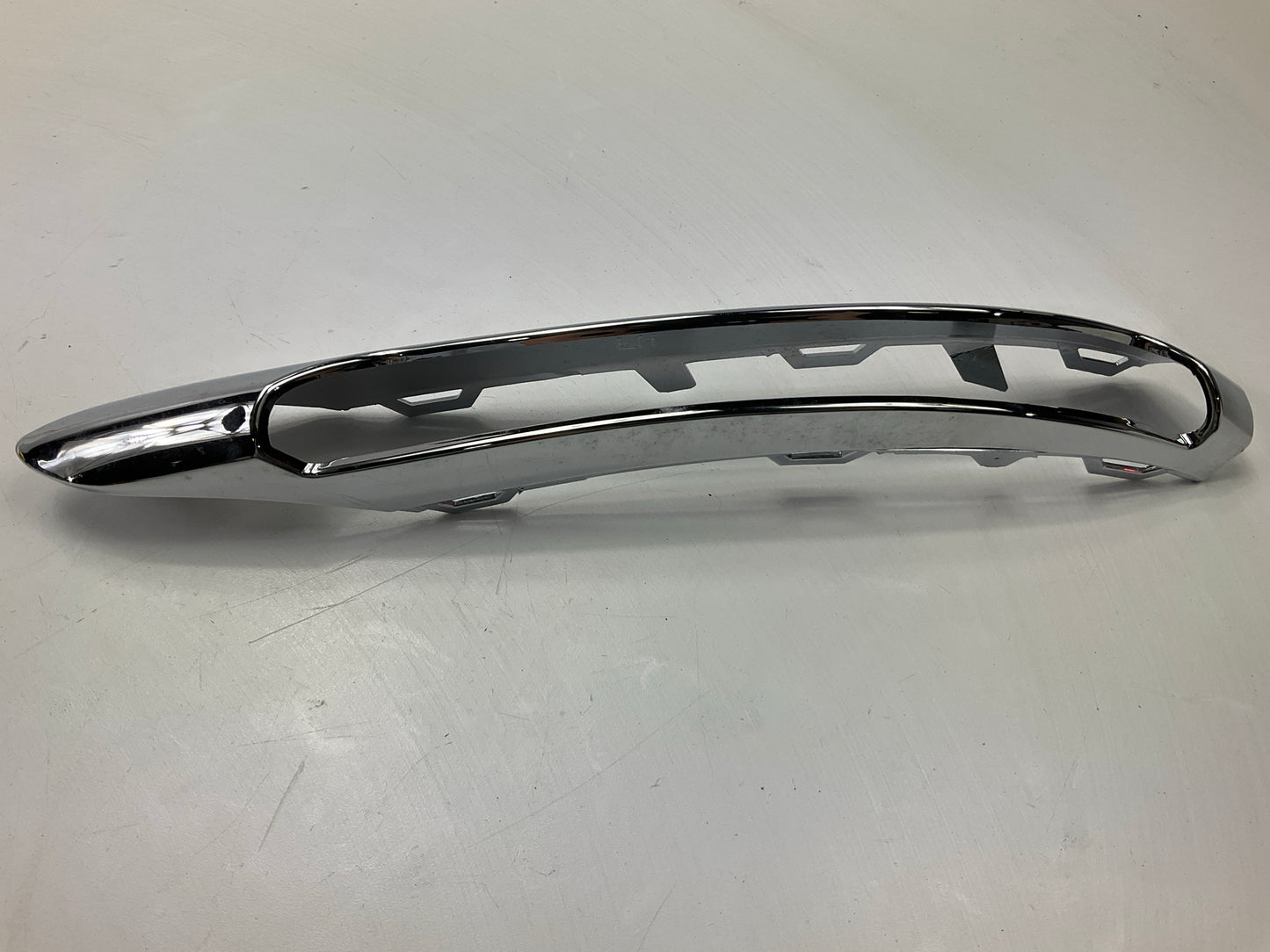 AFTERMARKET - Front Left Bumper Moulding Chrome Trim 2013 Mercedes GLK250 GLK350