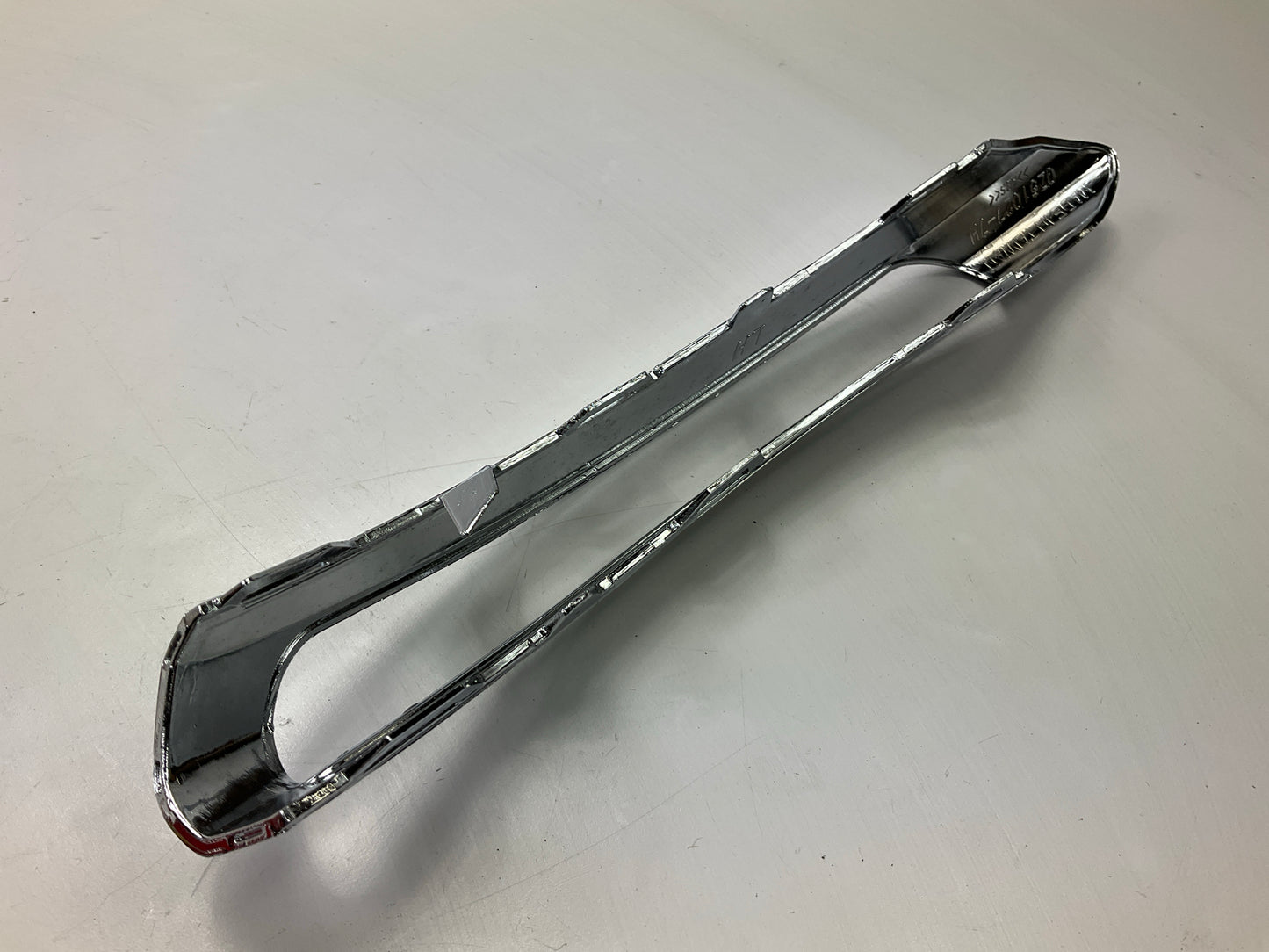 AFTERMARKET - Front Left Bumper Moulding Chrome Trim 2013 Mercedes GLK250 GLK350