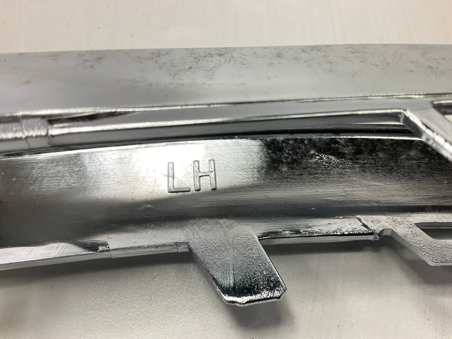AFTERMARKET - Front Left Bumper Moulding Chrome Trim 2013 Mercedes GLK250 GLK350