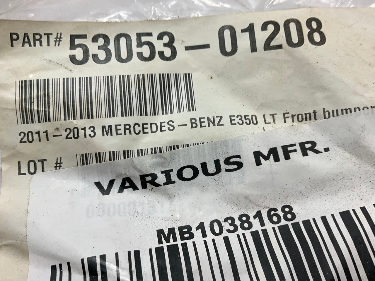 AFTERMARKET Front Left Driver Side Fog Light Trim 10-13 Mercedes-Benz E350 E550