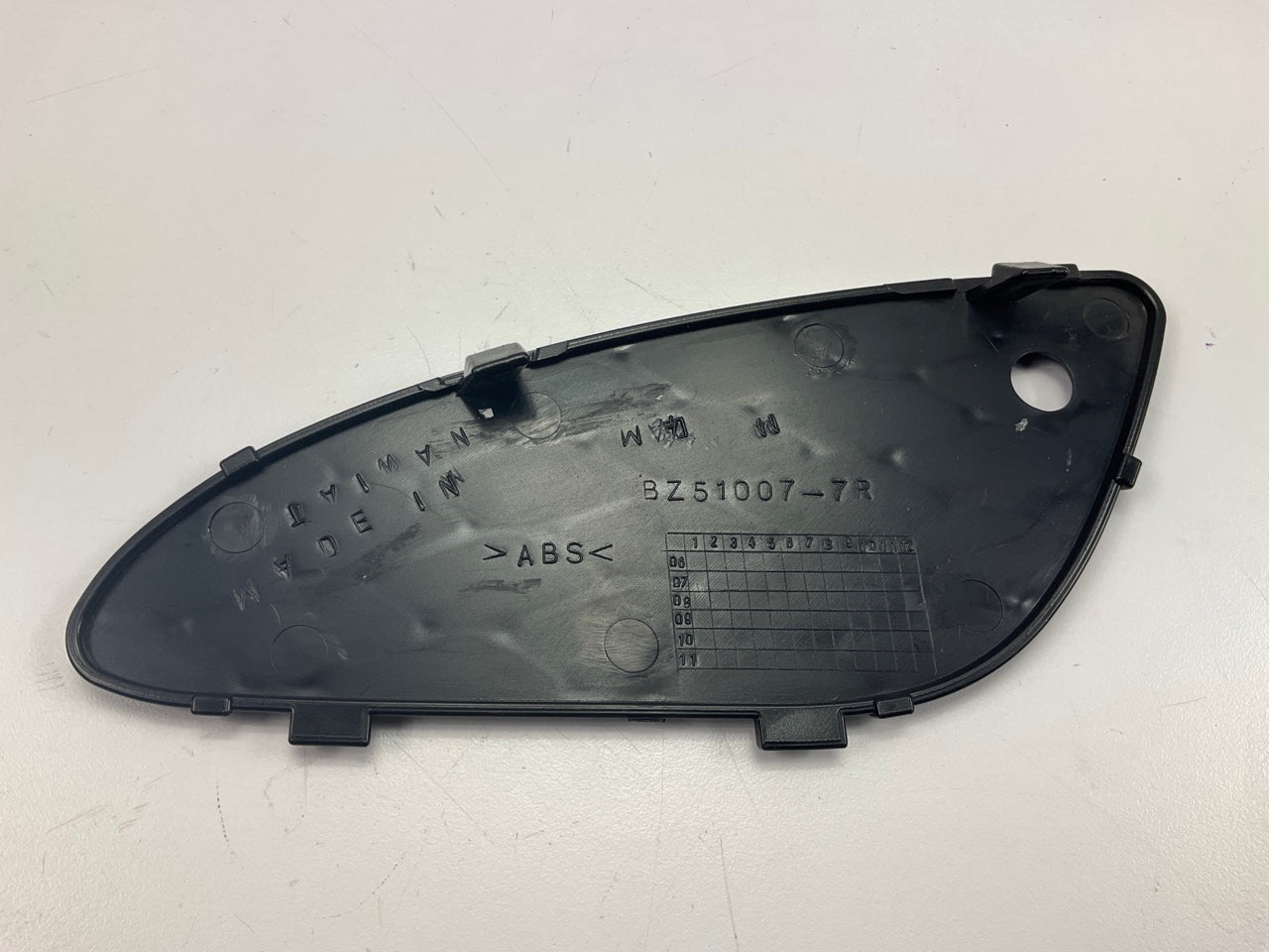 AFTERMARKET Front Right Bumper Lower Cover Grille For 03-06 Mercedes Benz E320