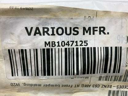 Front Bumper Grille Bumper Cover-Side Spoiler 15-21 MERCEDES C300