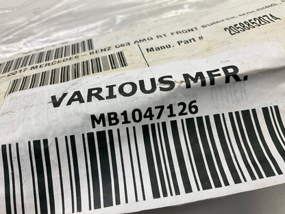 NEW AFTERMARKET Front Right Bumper Moulding For 15-17 Mercedes Benz C63 Amg