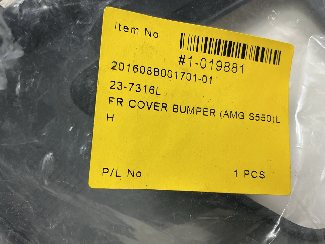 Front Left Bumper To Body Filler Panel Cover - NEW AFTERMARKET