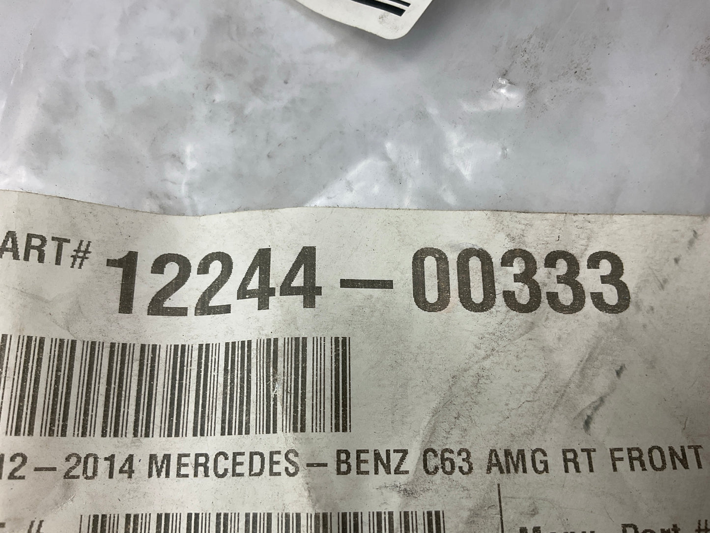 NEW AFTERMARKET Front Right Fog Light Lamp Moulding Trim 12-15 C63 AMG