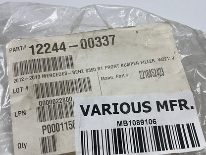 NEW - AFTERMARKET MB1089106 Bumper To Body Filler Panel Front Right Lower