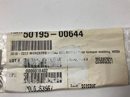 NEW AFTERMARKET Rear Left Bumper Trim Moulding 15-17 Mercedes-Benz C-CLASS