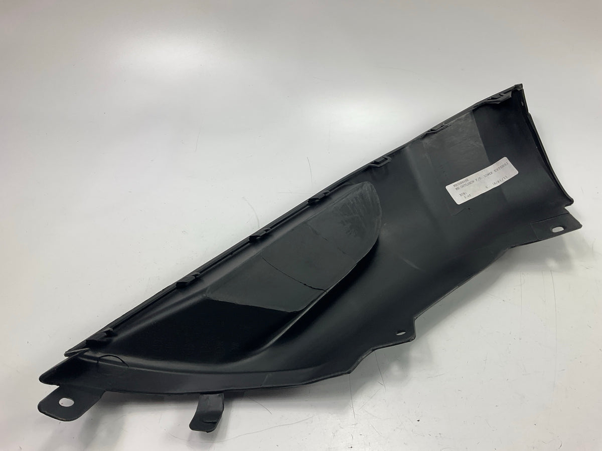 NEW AFTERMARKET Front Right Lower Bumper End Cap For 2007-09 Outlander