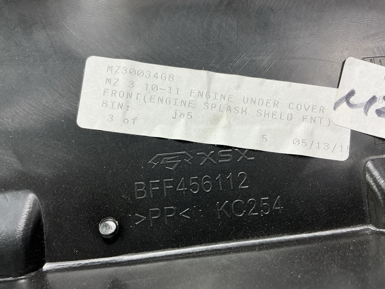 NEW AFTERMARKET MZ30034GB Front Engine Splash Shield For 2010-2013 Mazda 3