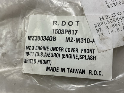 NEW AFTERMARKET MZ30034GB Front Engine Splash Shield For 2010-2013 Mazda 3