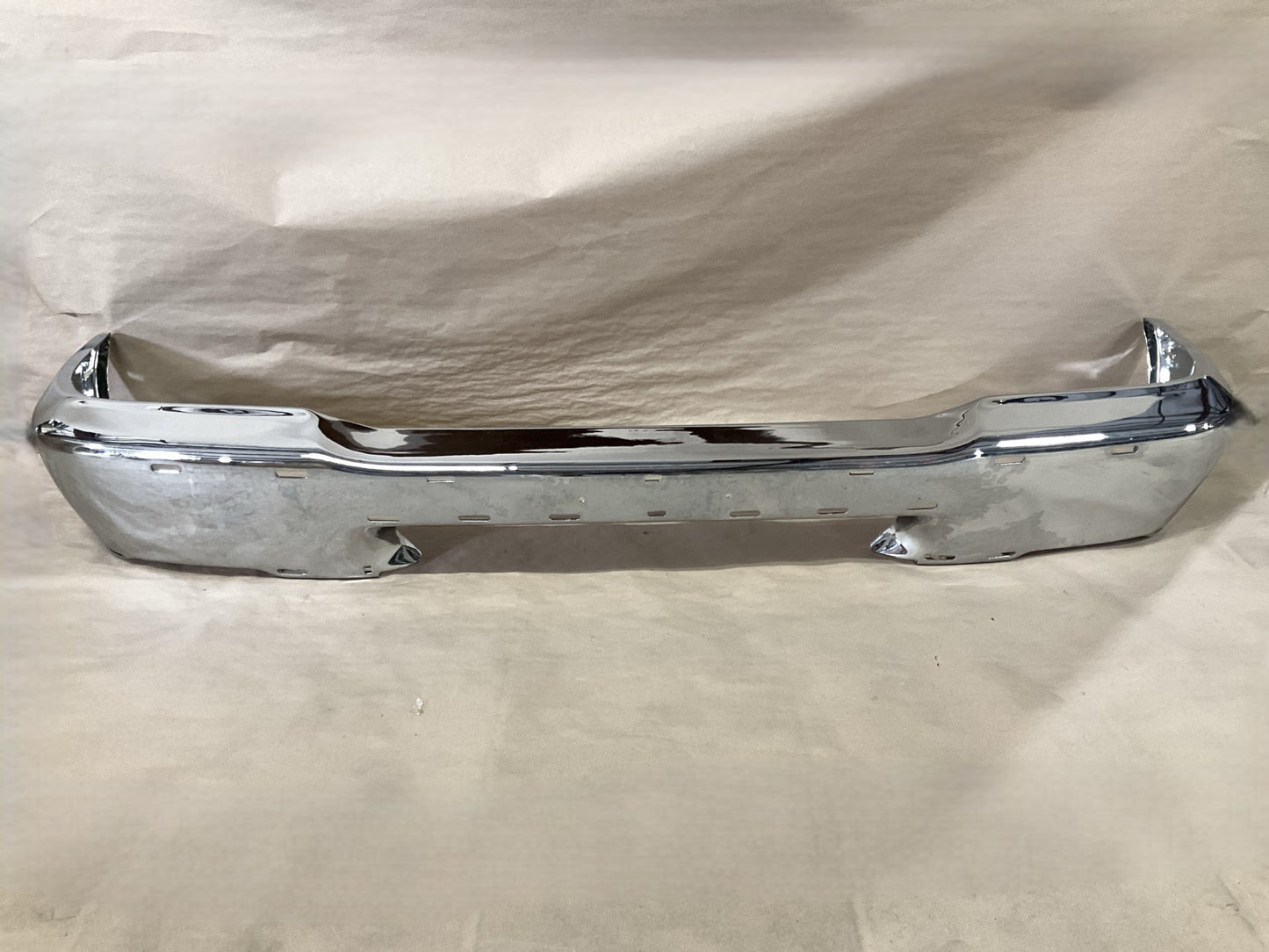 MZB7062CH Front Chrome Bumper - 2001-2010 Mazda B2300, 99-08 B3000 B4000 Pickup