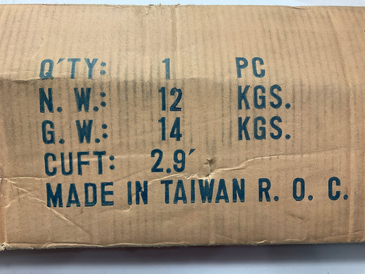 MZB7062CH Front Chrome Bumper - 2001-2010 Mazda B2300, 99-08 B3000 B4000 Pickup