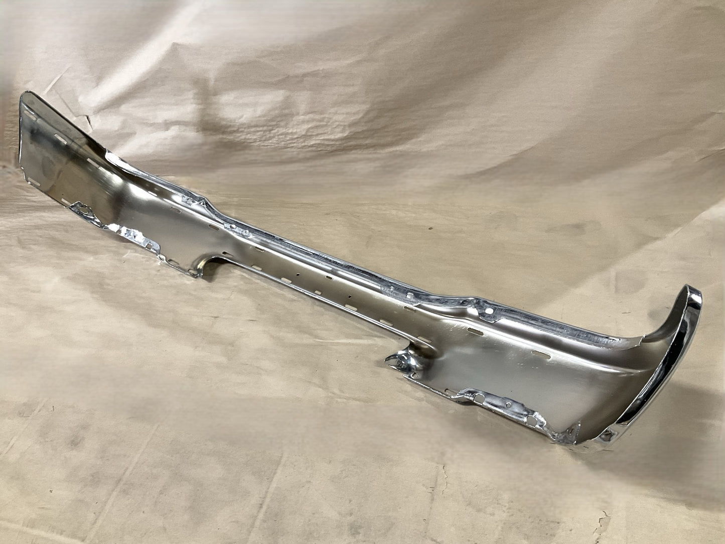 MZB7062CH Front Chrome Bumper - 2001-2010 Mazda B2300, 99-08 B3000 B4000 Pickup