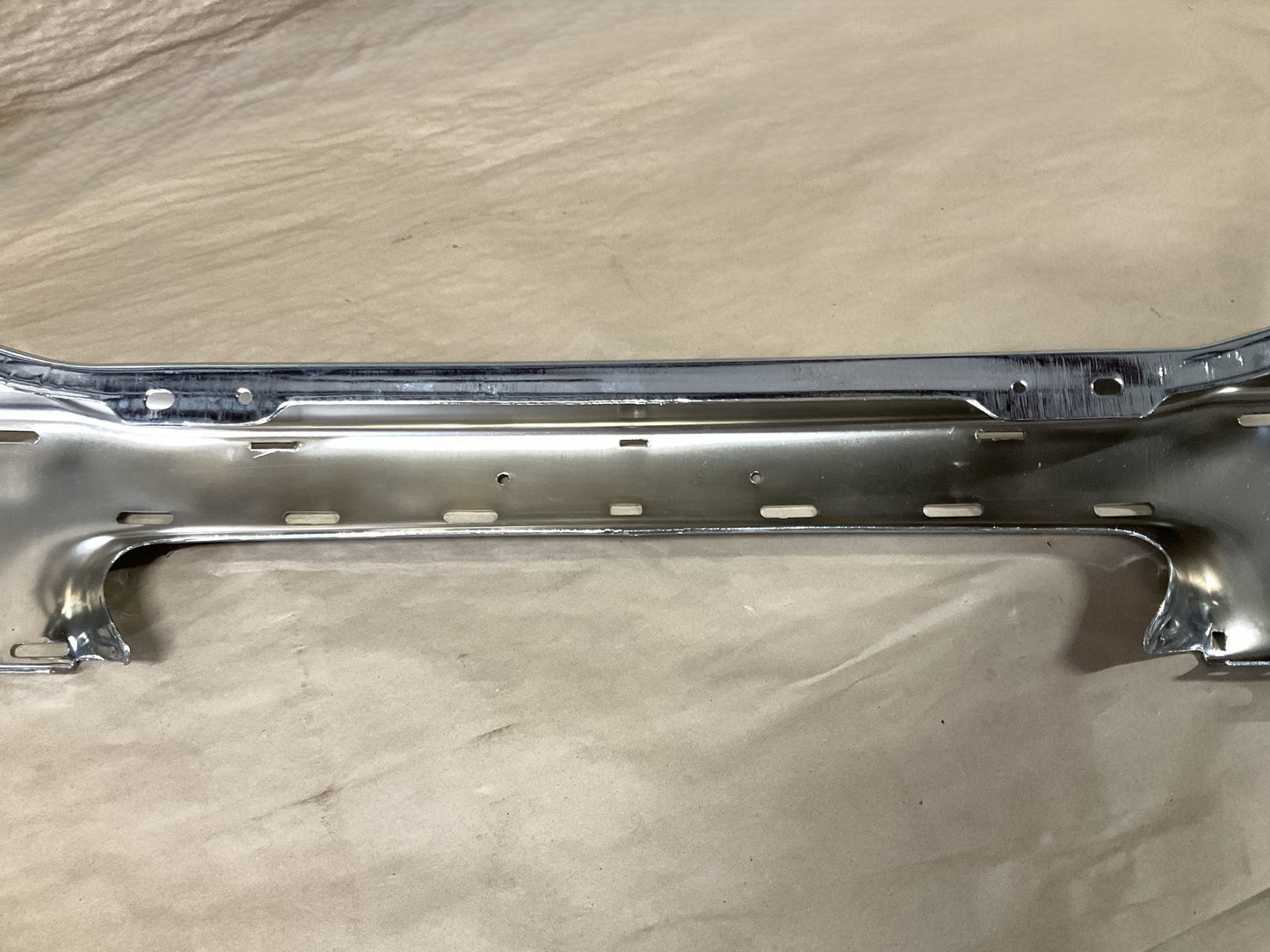 MZB7062CH Front Chrome Bumper - 2001-2010 Mazda B2300, 99-08 B3000 B4000 Pickup