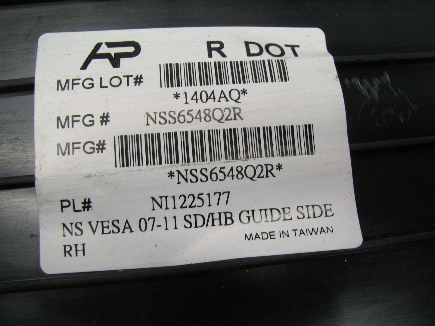 AFTERMARKET NI1225177 Passenger Side Radiator Support For 2007-2012 Nissan Versa