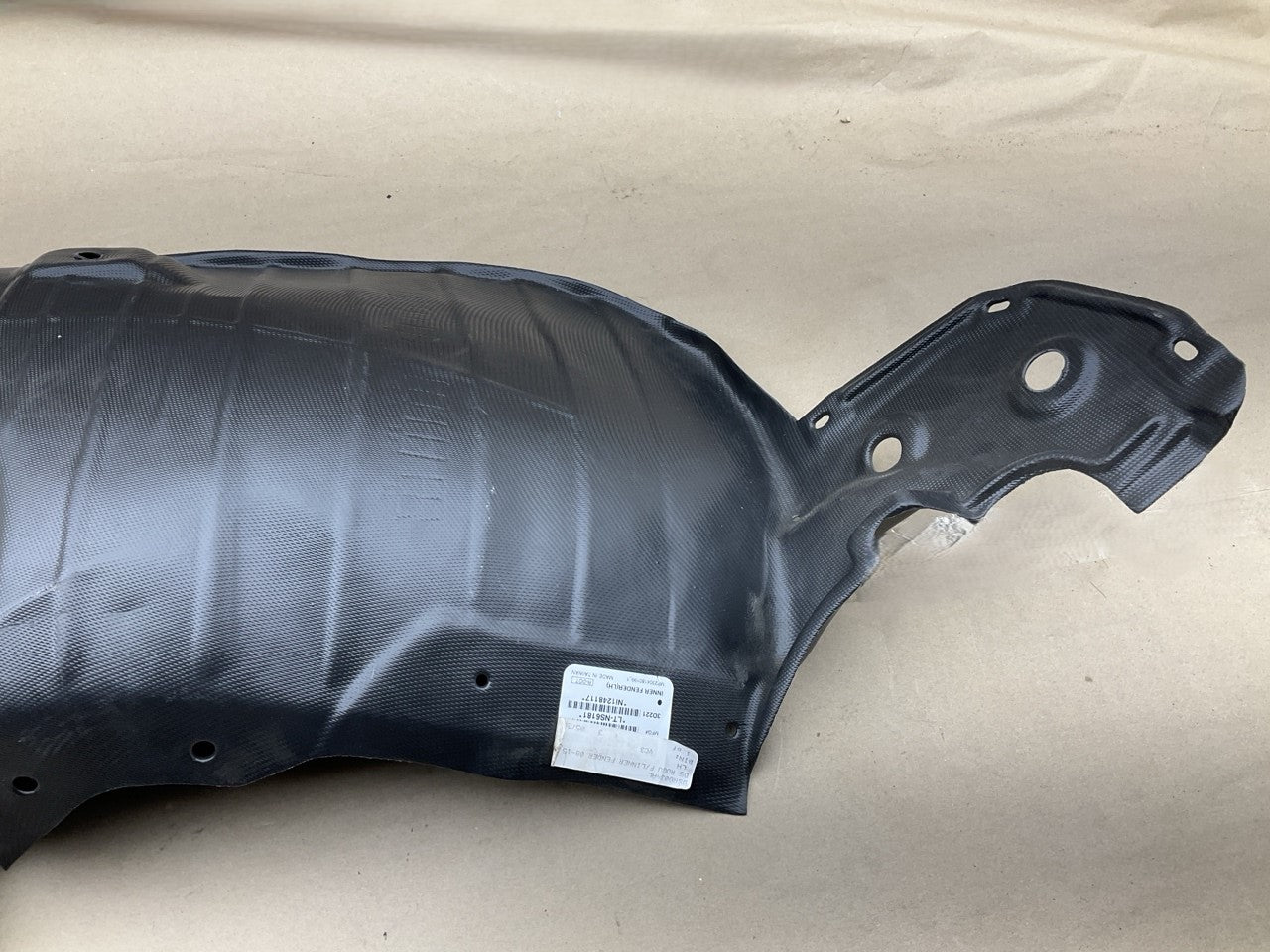NI1248117  Front Left, Inner Fender Liner For 2008-2012 Nissan Rogue
