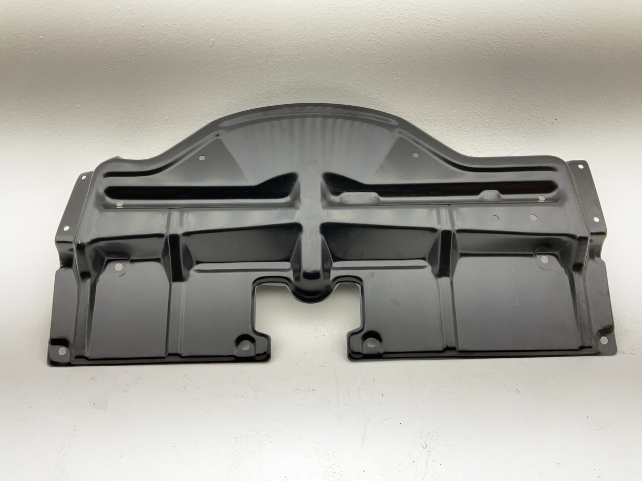 PTG3004AB Upper Radiator Top Hold Down Plate Black Metal 1968-1970 Pontiac GTO