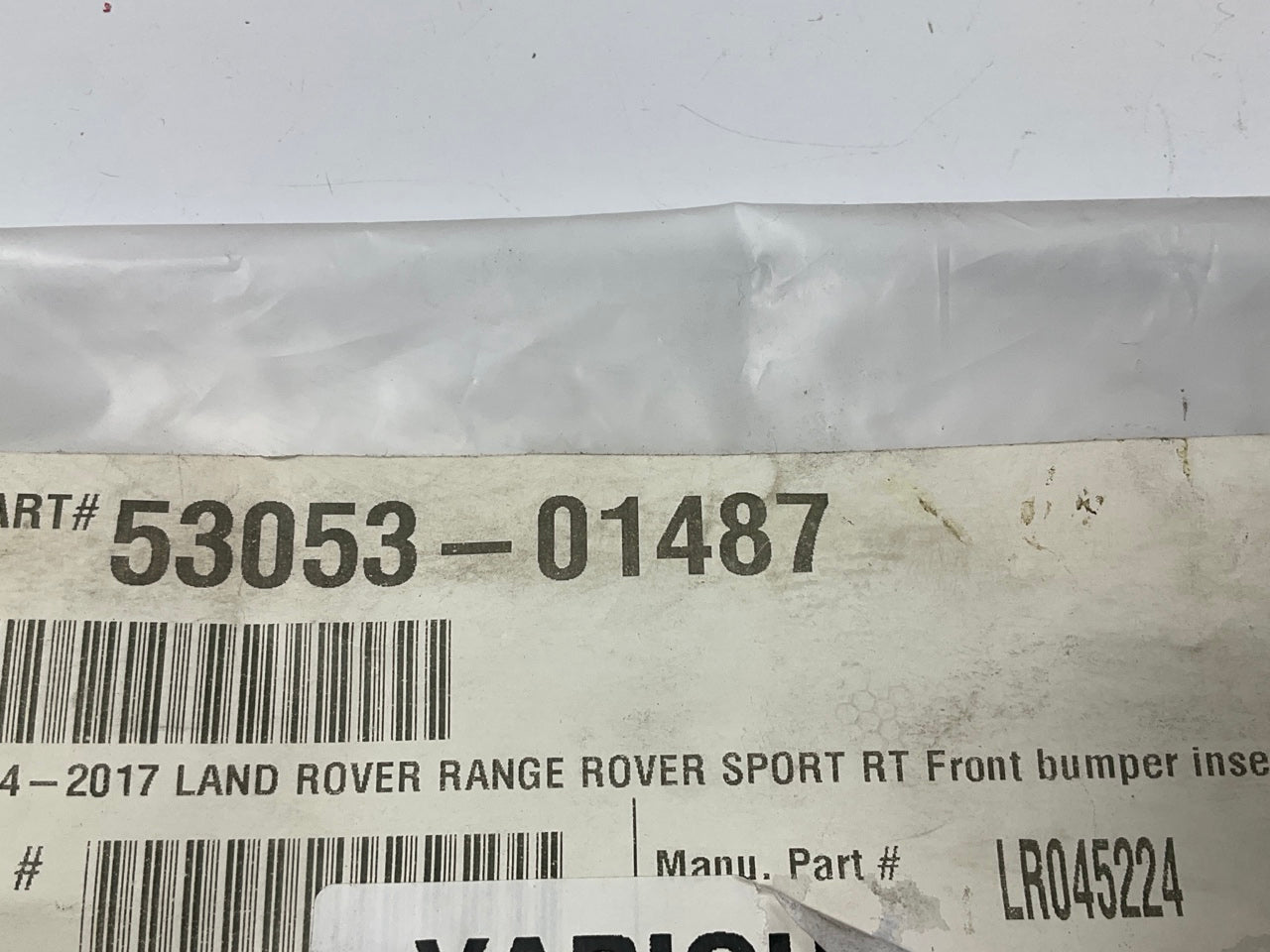 NEW - AFTERMARKET RO1039103 Fog Lamp Bezel Cover Front Lower Right