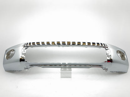 NEW TO1002181 Chrome Steel Front Bumper 2007-2013 Tundra W/ Parking Sensor Holes
