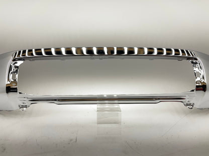 NEW TO1002181 Chrome Steel Front Bumper 2007-2013 Tundra W/ Parking Sensor Holes