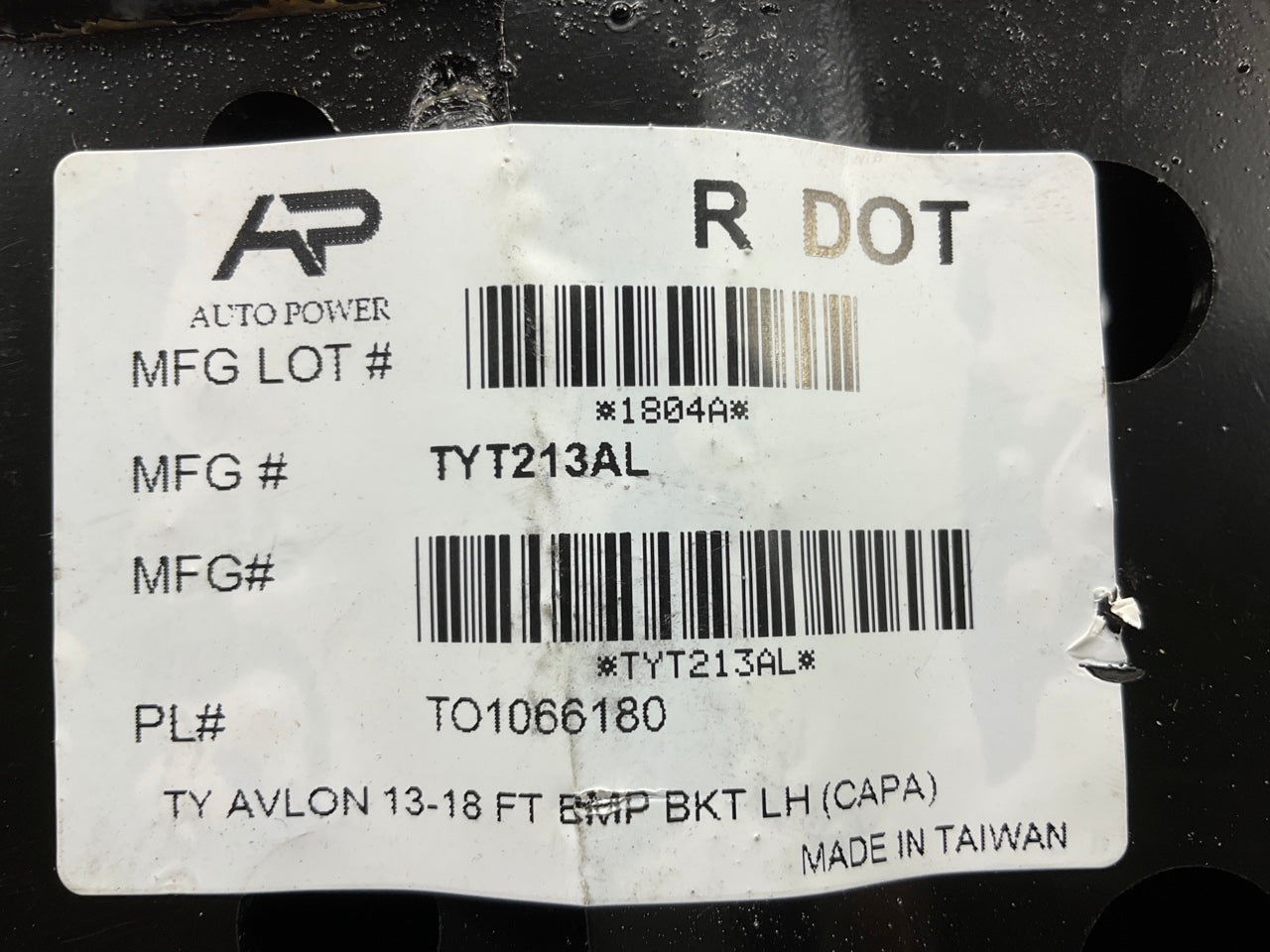 NEW AFTERMARKET Front Left Side Bumper Bracket For 13-18 Toyota Avalon
