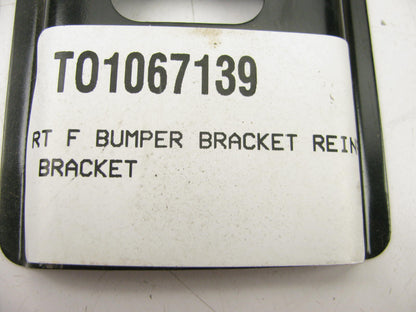 AFTERMARKET - Front Right Bumper Bracket TO1067139 For 2003-2008 Toyota Corolla