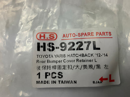 NEW AFTERMARKET TO1132121 Rear Left Bumper Reinforcement Bracket For 2014 Yaris