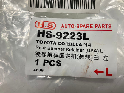 NEW - AFTERMARKET TO1142118 Rear Left Drivers Side Bumper Cover Retainer