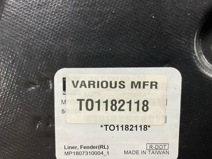 TO1182118 Rear Left  Bumper Filler Seal 2012-2019 Toyota Yaris, JAPAN BUILT ONLY