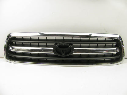 NEW AFTERMARKET Chrome Grille Shell W/ Black Insert For 2000-2002 Toyota Tundra