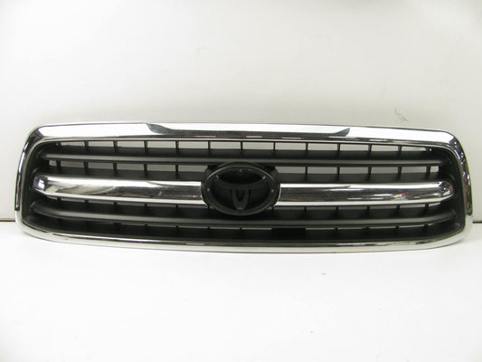 NEW AFTERMARKET Chrome Grille Shell W/ Black Insert For 2000-2002 Toyota Tundra