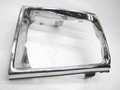 Headlight Door Headlamp Bezel Passenger Right Side Chrome 1989-91 Toyota Pickup