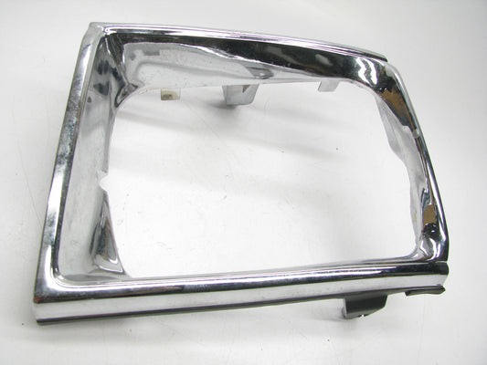 Headlight Door Headlamp Bezel Passenger Right Side Chrome 1989-91 Toyota Pickup