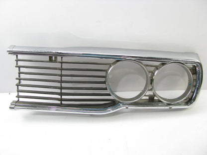 NEW - Left Drivers Side, Chrome Grille For 1975-1978 Toyota HILUX Pickup Truck