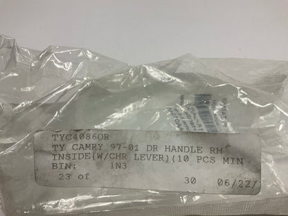 AFTERMARKET Front / Rear Right Interior Door Handle 97-01 Toyota Camry - CHROME